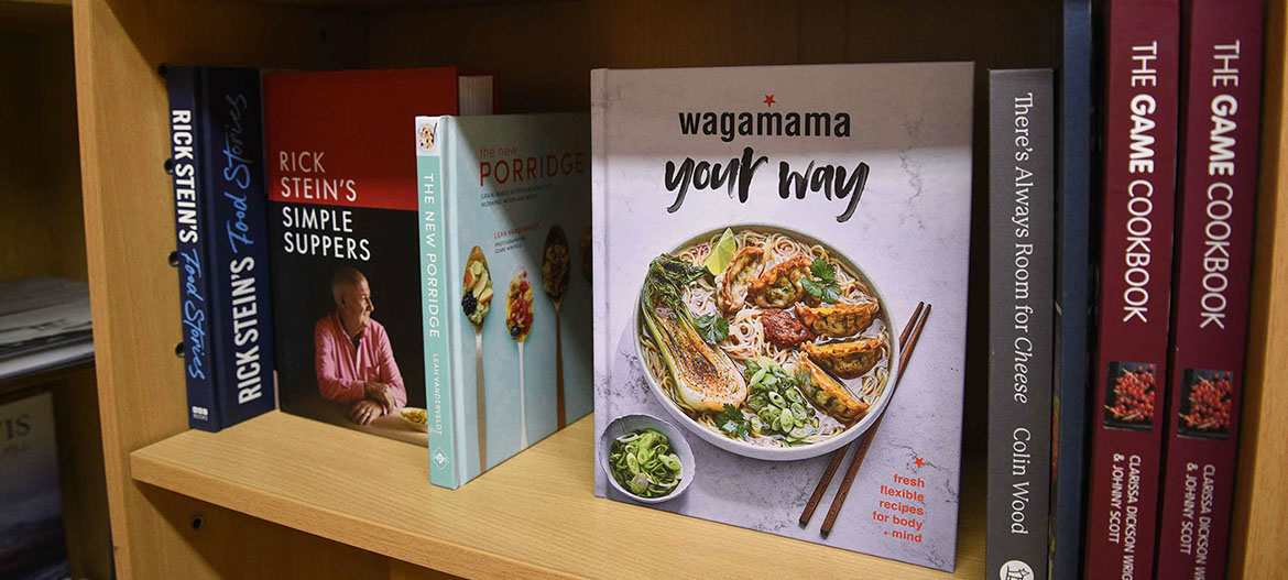 Purchase cooking books from our book shop in Portree on the Isle of Skye