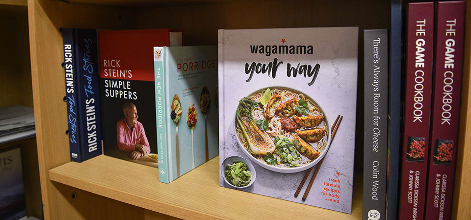 Purchase cooking books from our book shop in Portree on the Isle of Skye