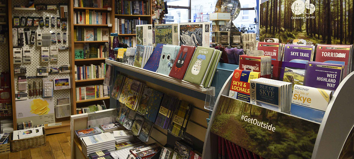 Carmina Gadelica book shop on the Isle of Skye sells a variety of gifts and souvenirs