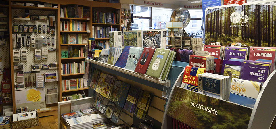 Carmina Gadelica book shop on the Isle of Skye sells a variety of gifts and souvenirs