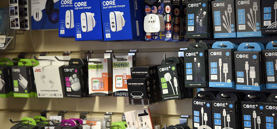 Purchase electronic goods from our book shop in Portree