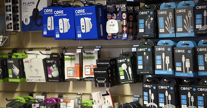 Purchase electronic goods from our book shop in Portree
