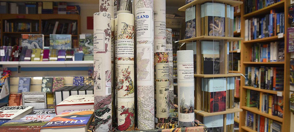 Carmina Gadelica sells maps of the Isle of Skye and Scotland
