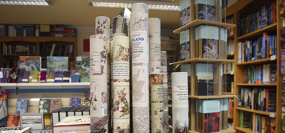 Carmina Gadelica sells maps of the Isle of Skye and Scotland
